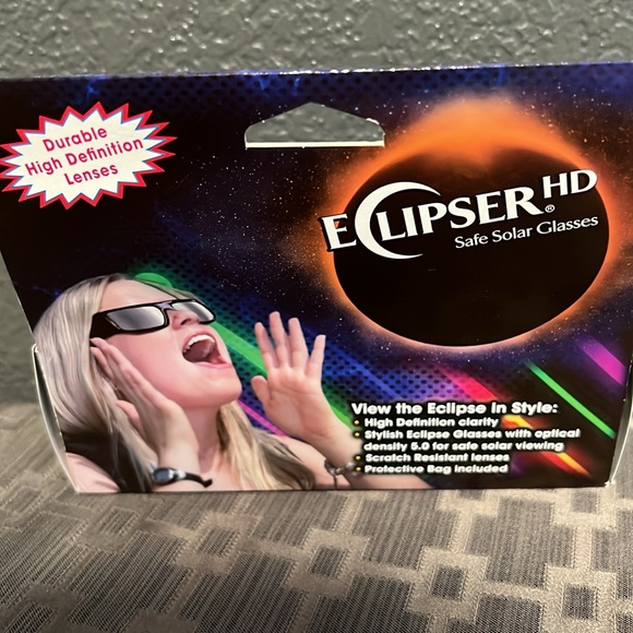 Eclipser HD solar safe viewing glasses. - Picture 3 of 3